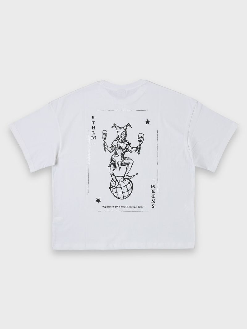 stockholm syndrome（ストックホルムシンドローム）の「ジョーカーTシャツ - ホワイト（トップス）」