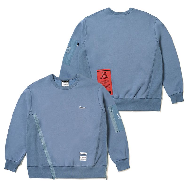 STIGMA(スティグマ)の「22 UNBALANCE OVERSIZED HEAVY SWEAT CREWNECK PIGEON(Tops)」