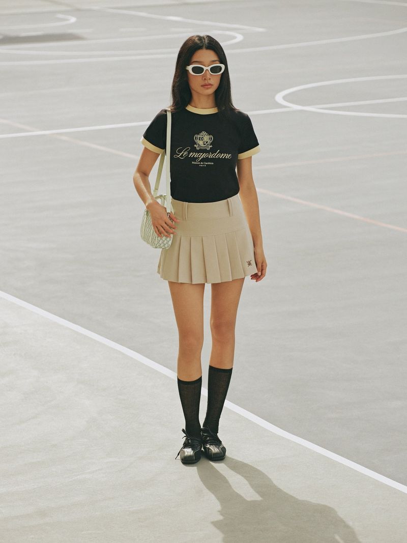 DVRK（ダーク）の「DVRKプライブメジャードームベイビーTシャツ - ブラック（トップス）」