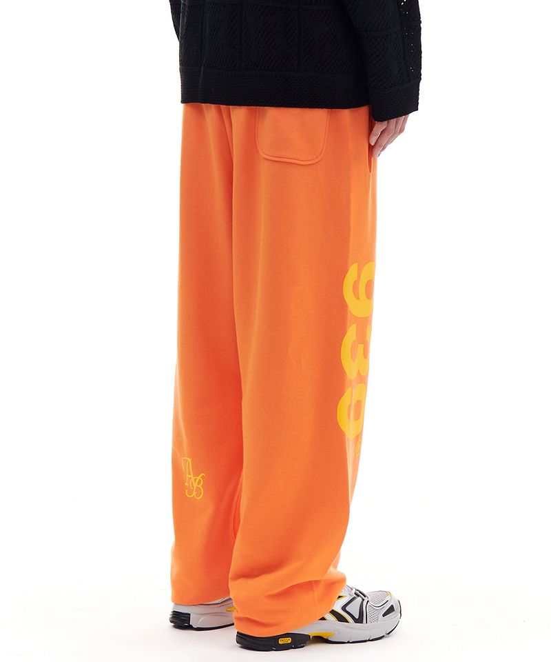 939 ロゴスウェットパンツ (ORANGE)