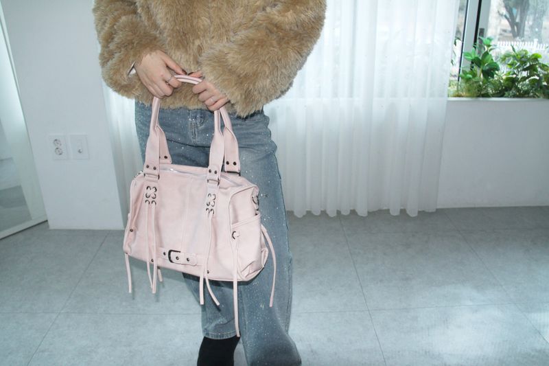 Mat Washing Strap Shoulder Bag Crossbag (3colors)