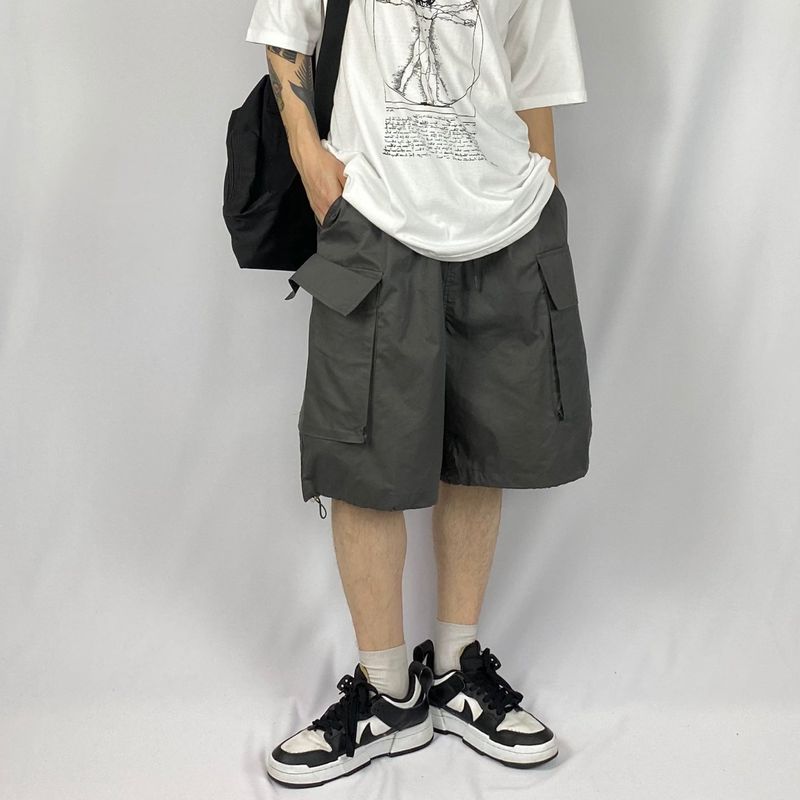 Cargo string bermuda half pants 2C