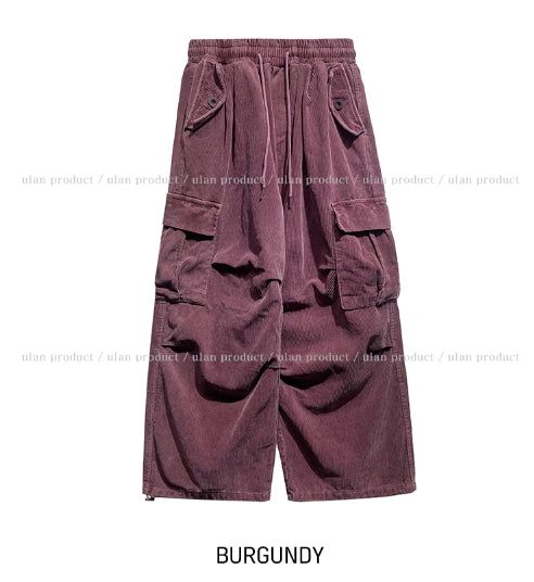 Fog Corduroy Pig Cargo Pants