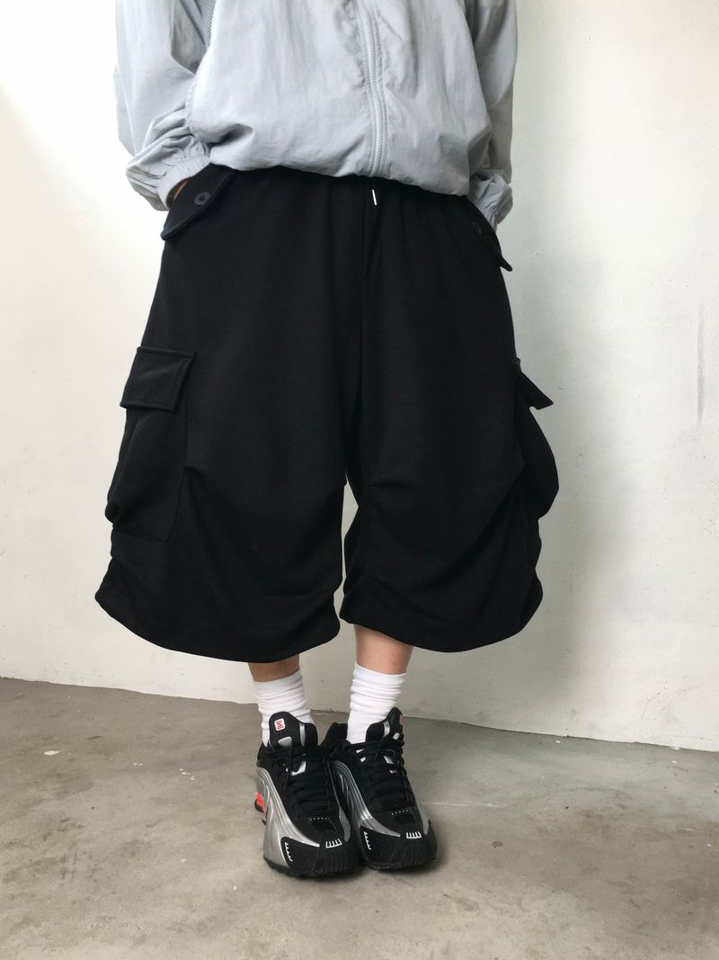 [Sweat.ver] Amekaji loose cargo sweatpants 4C