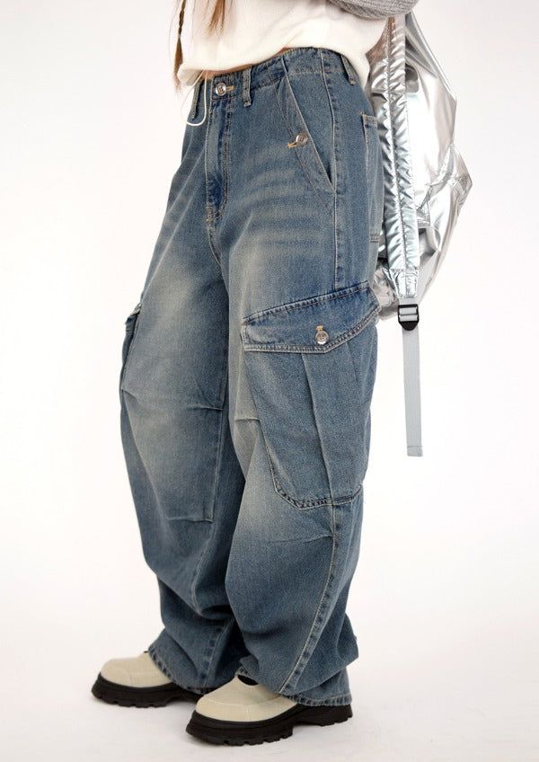 privatelookbook（プライベートルックブック）の「bel cargo denim pants(2color)（Pants）」