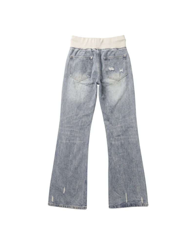 Ruin Layered Banded Bootcut