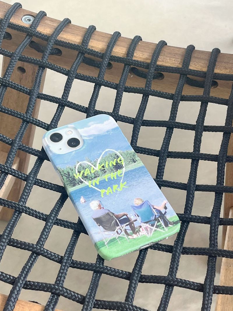 [MADE] a walk in the park iphone hard case 04