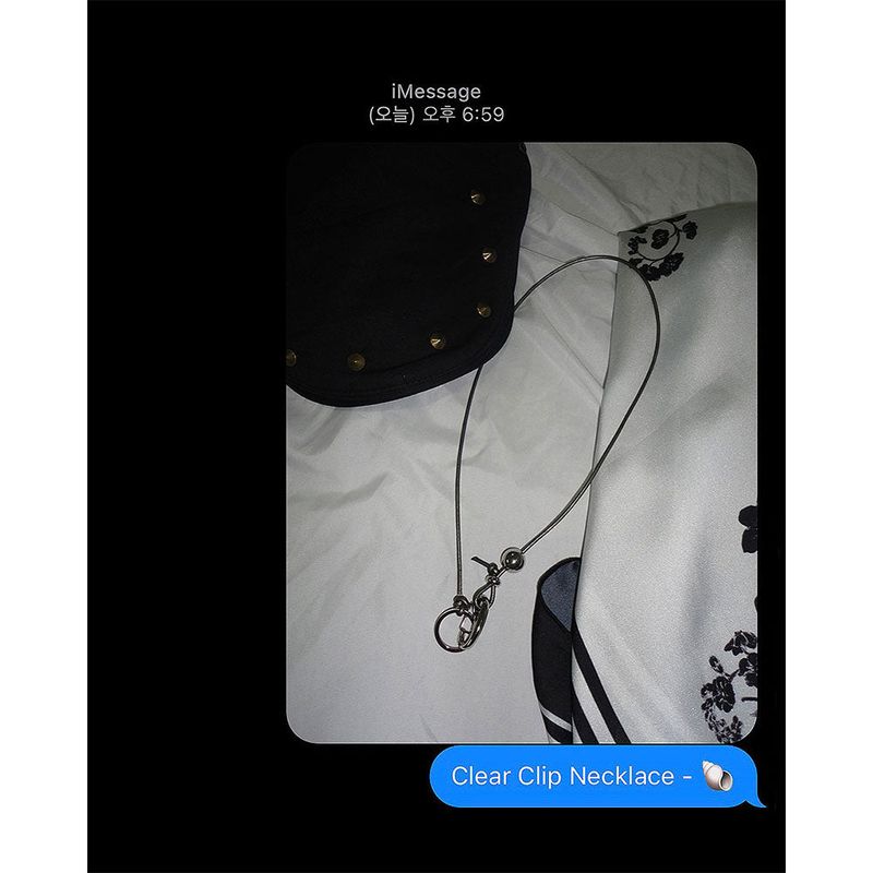 DEEP SWAY(ディープ スウェイ)の「Clear Clip Necklace(Accessories)」