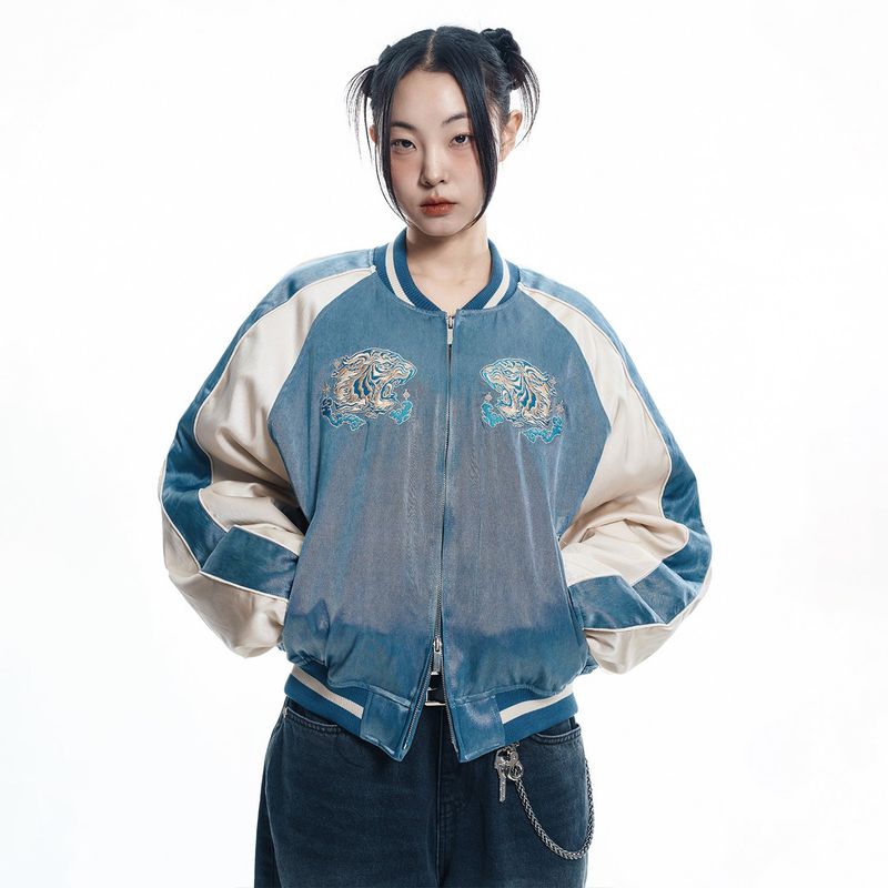 Washed Crop Scajan - BLUE