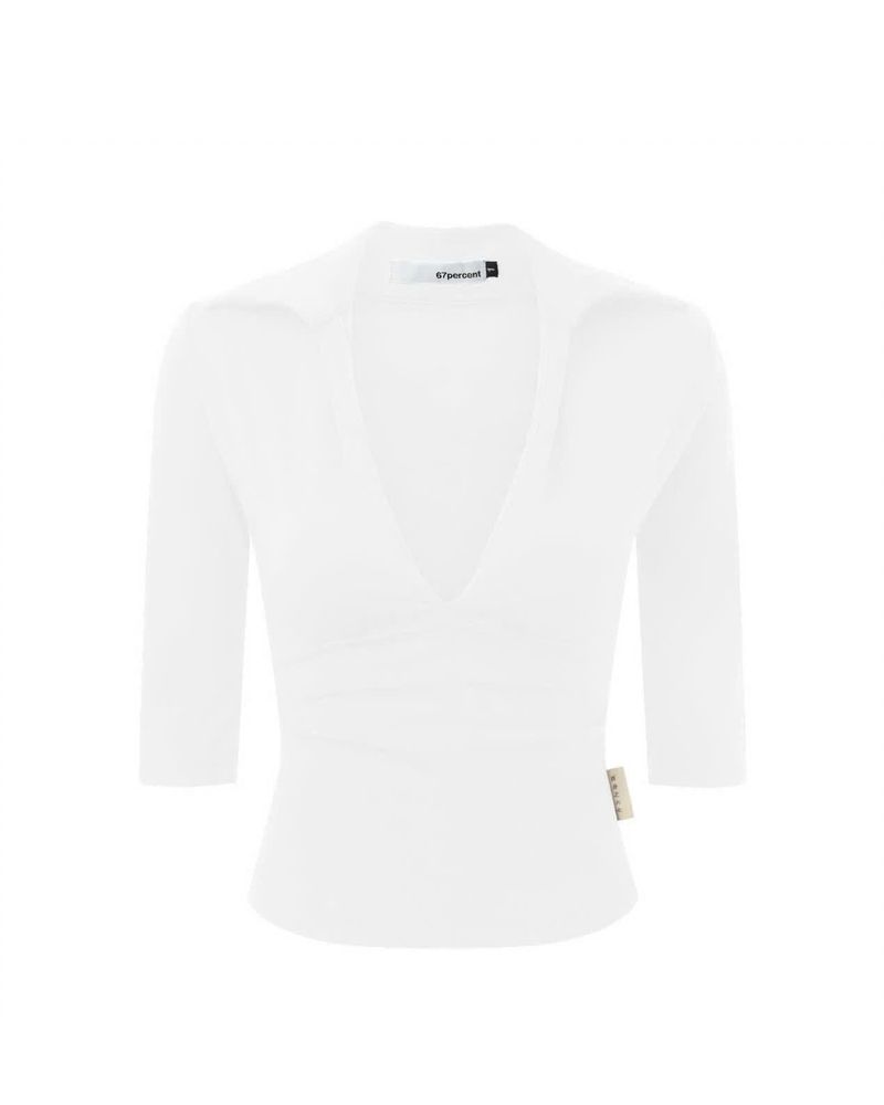 LOW NECKED TOP