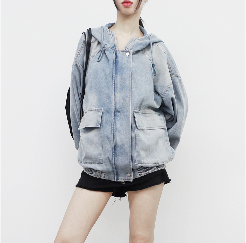 (Unisex) Citin Washing Anorak Zip Up