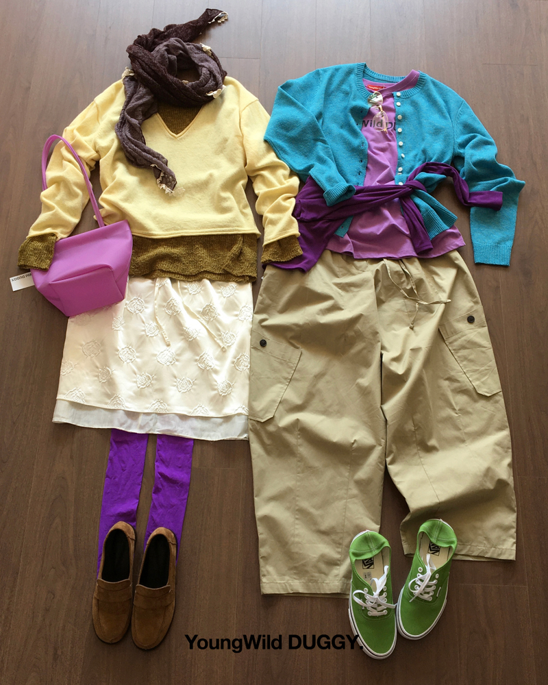 Reverse Rose Skirt (2color)