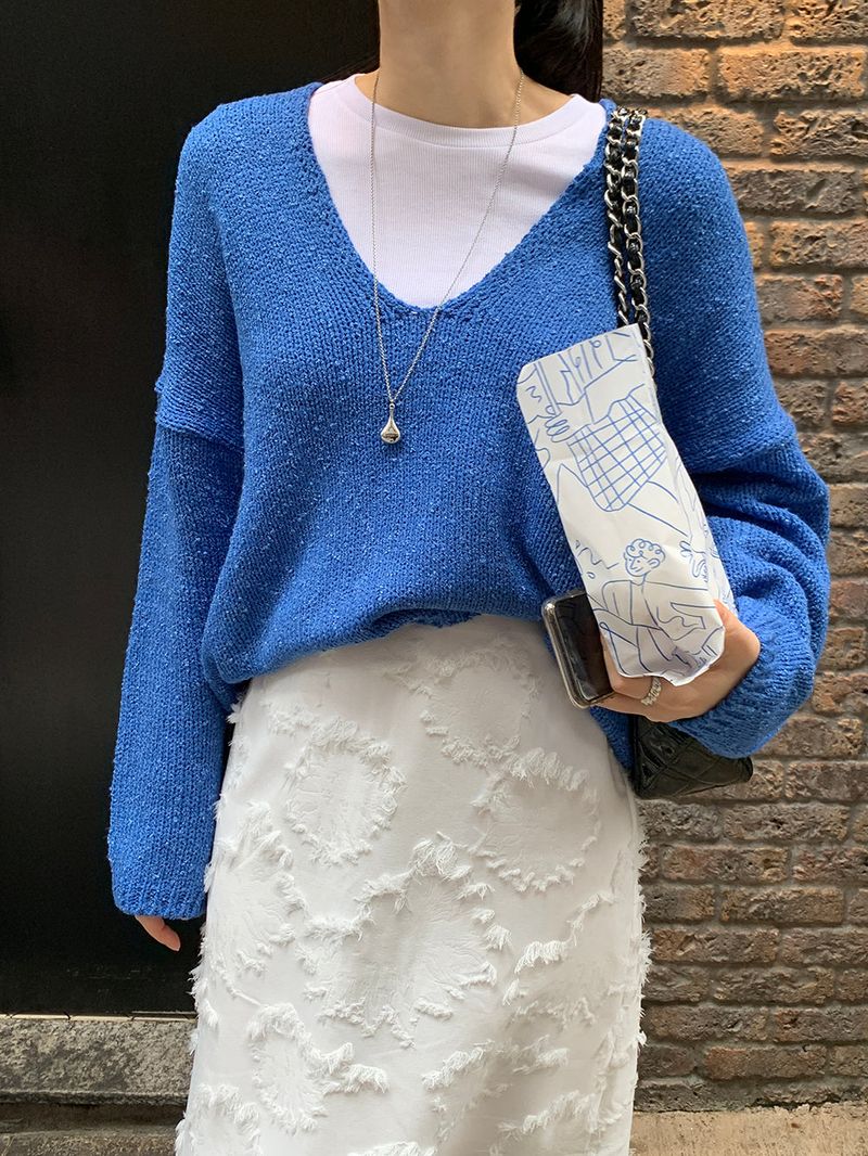 [MADE] Rieze Deep V Knit