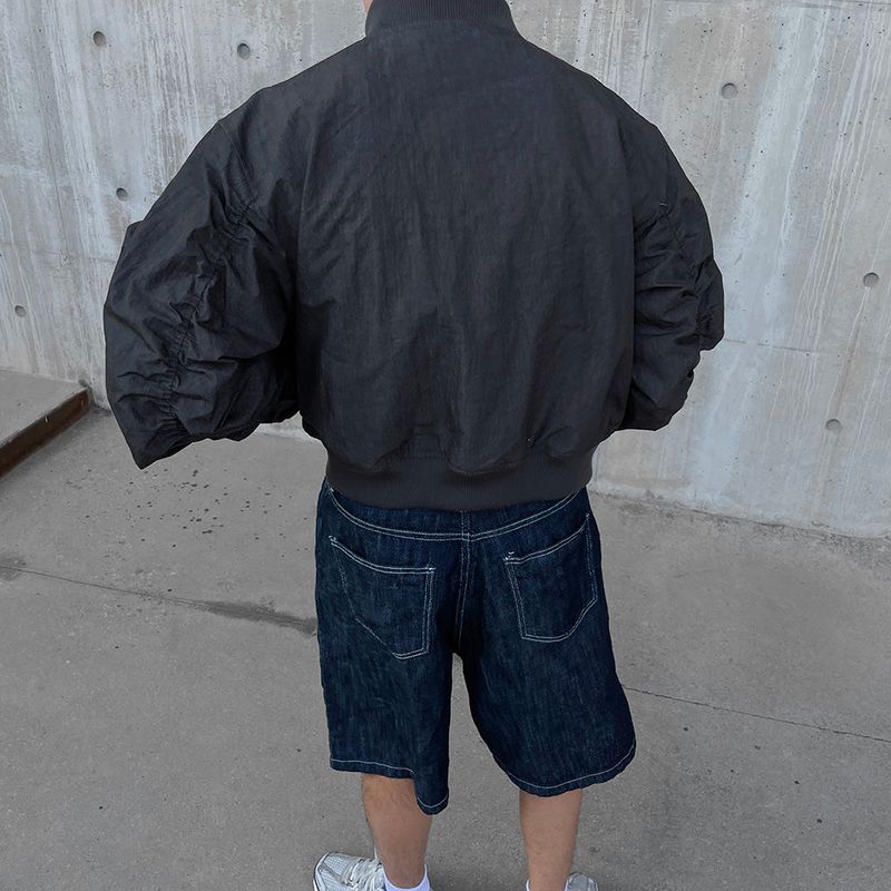 On Jerry Denim One Tuck Half Pants
