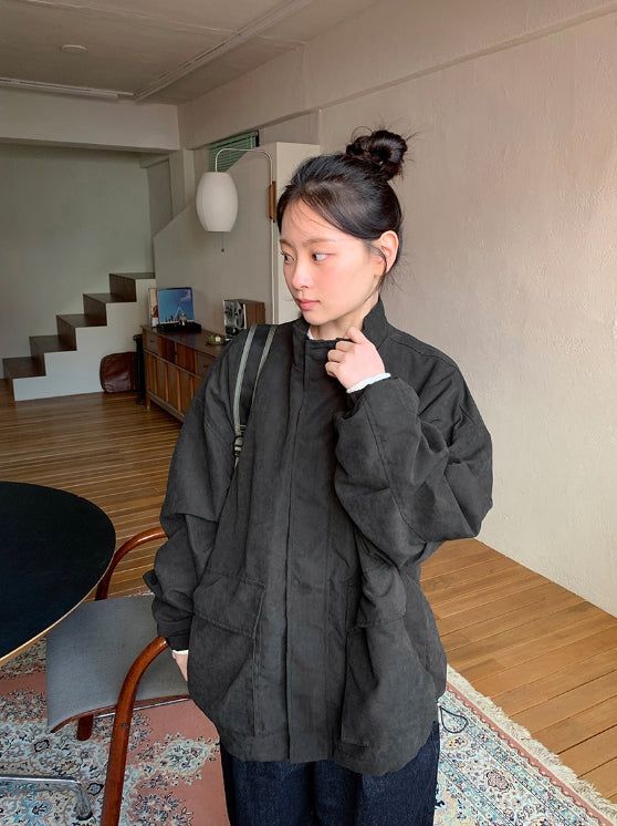 BAON（バオン）の「[unisex] Camboff Washing Over Bomber Jacket（Jackets/Outerwear）」