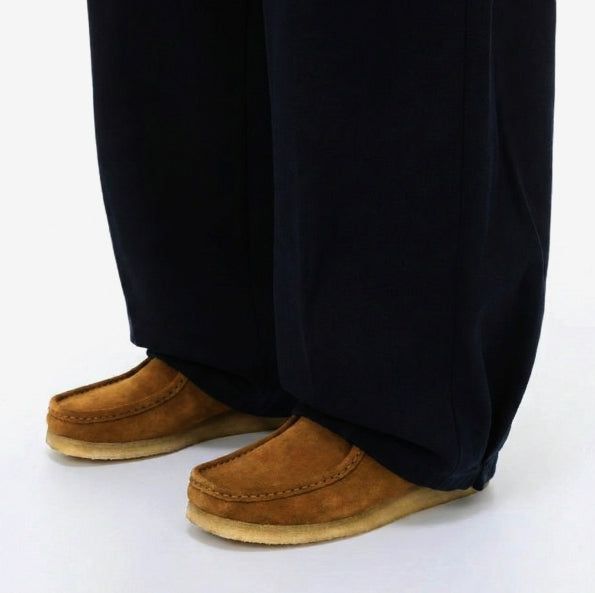 Wide Balloon Chino Pants Navy