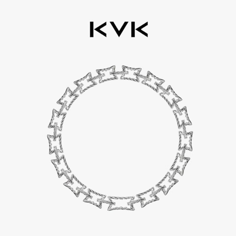 KVK（ケーブイケー）の「KVK スーパーノヴァベガ  コズミックウェーブネックレス（アクセサリー）」