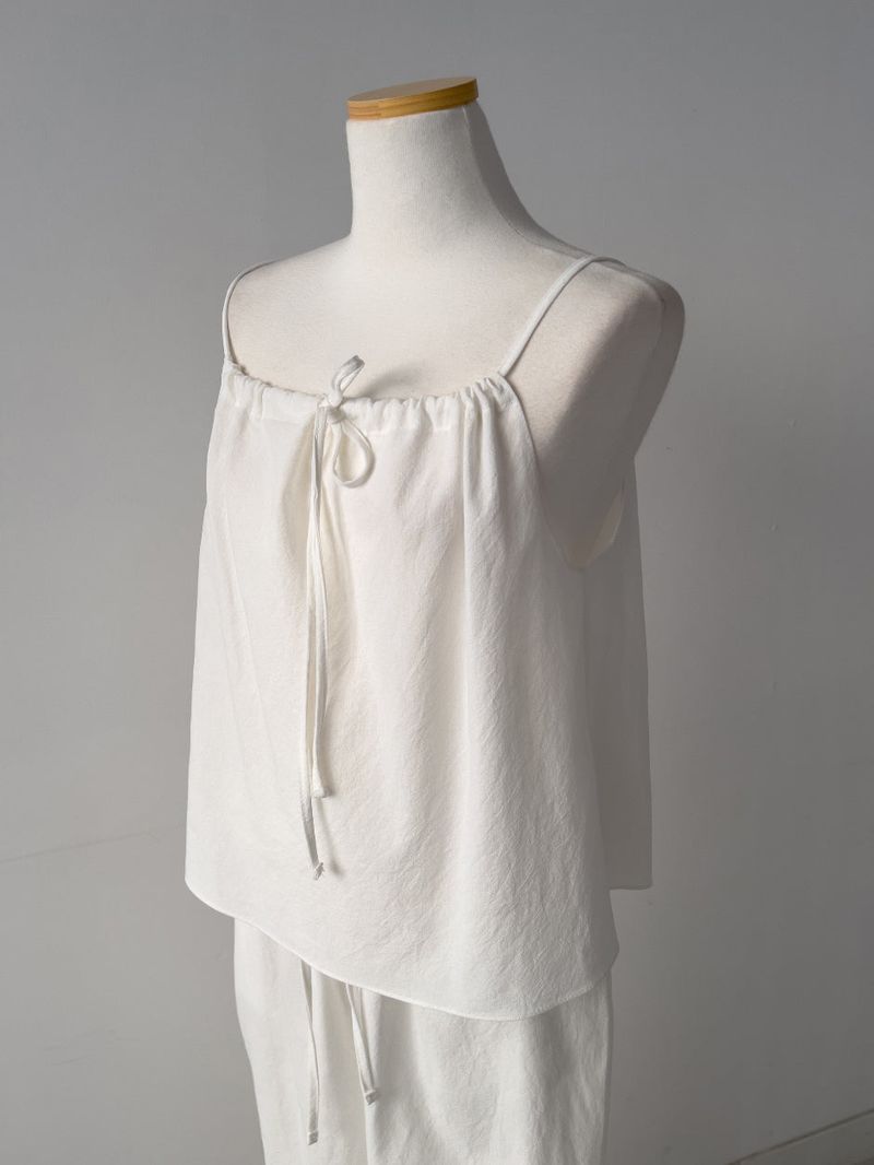 Lily String Cotton Bustier