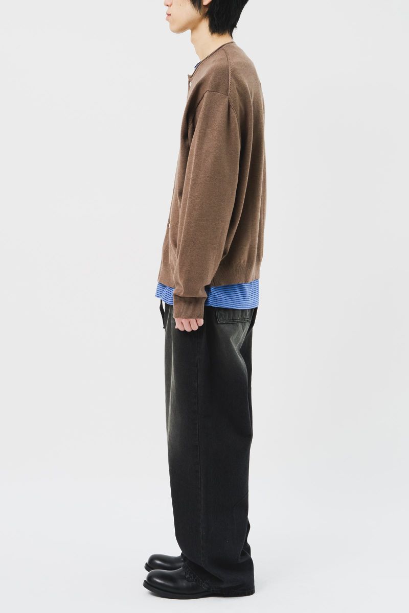Milla Round Knit Cardigan (3color)