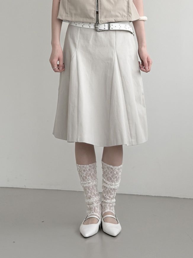 mnem（ムネム）の「Lace See-through Open-toe Leg Warmers（Fashion Accessories）」