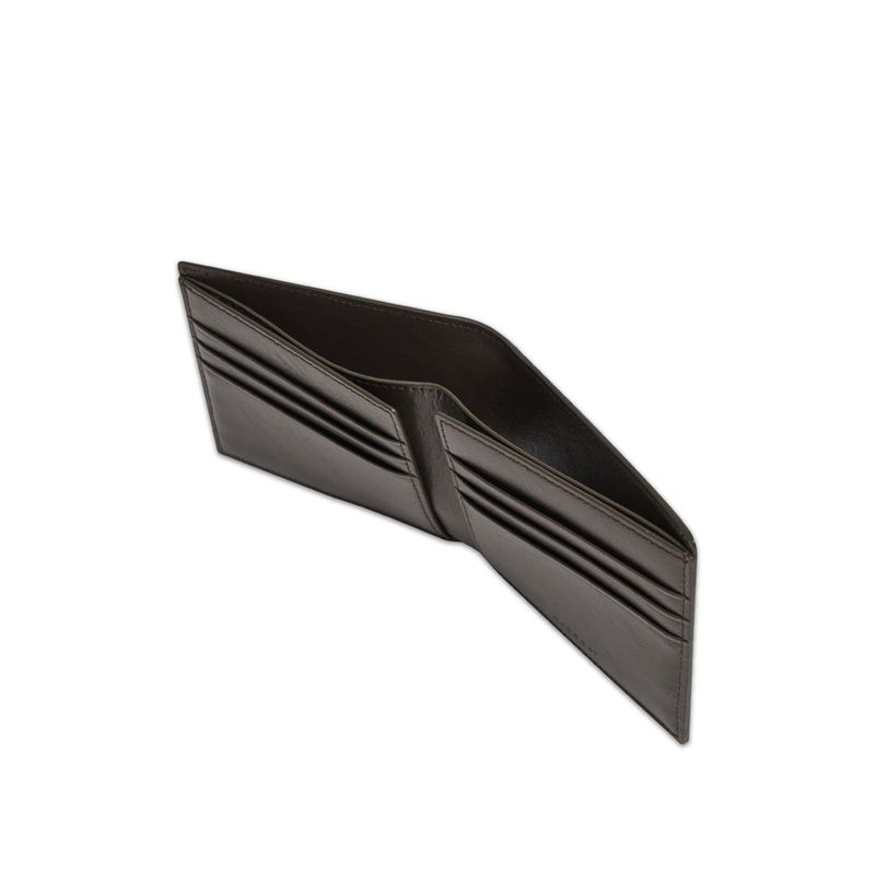 Crack Bi-fold 6CC 1/2 Wallet_Brown