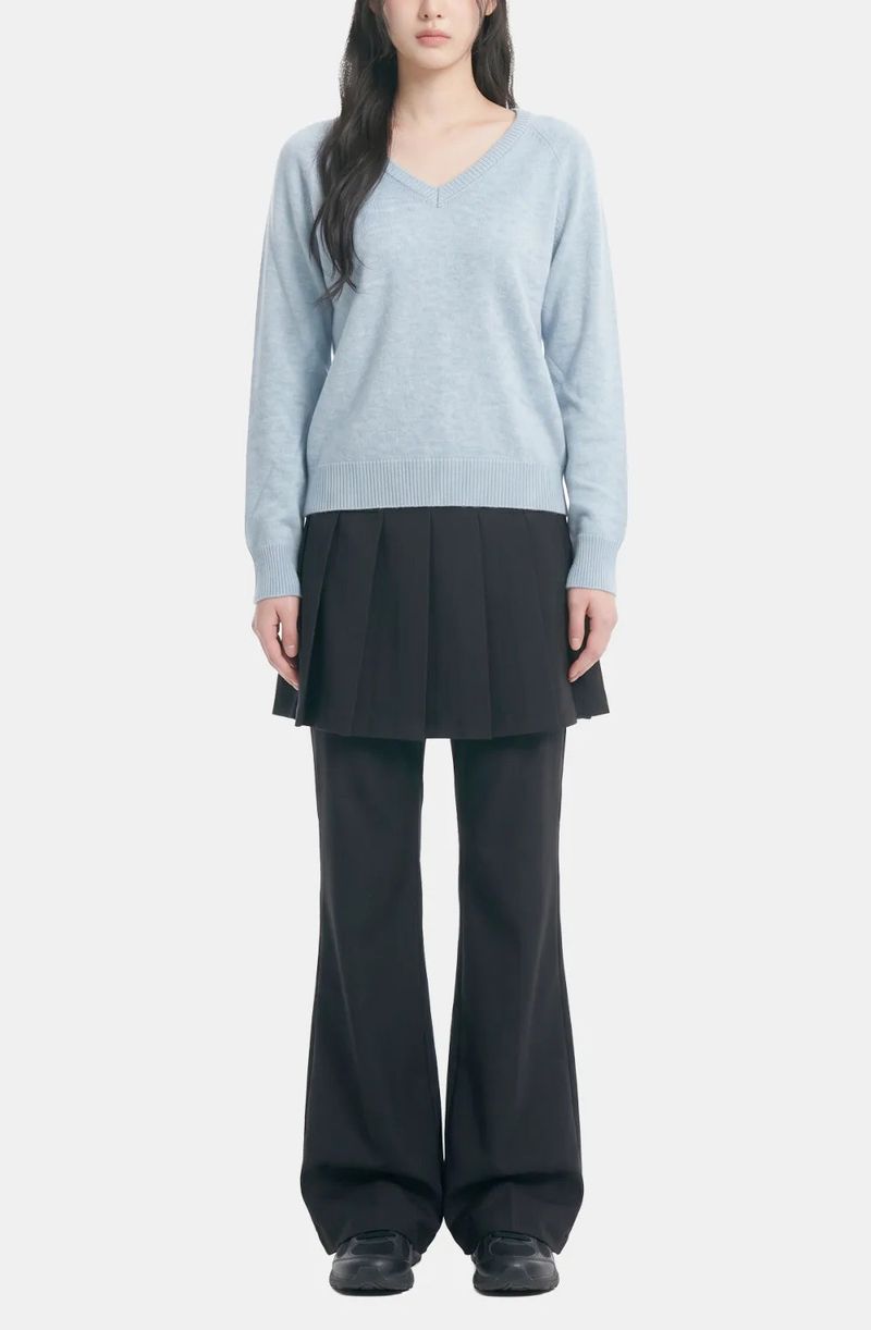 Faye Soft Balloon Knit Top