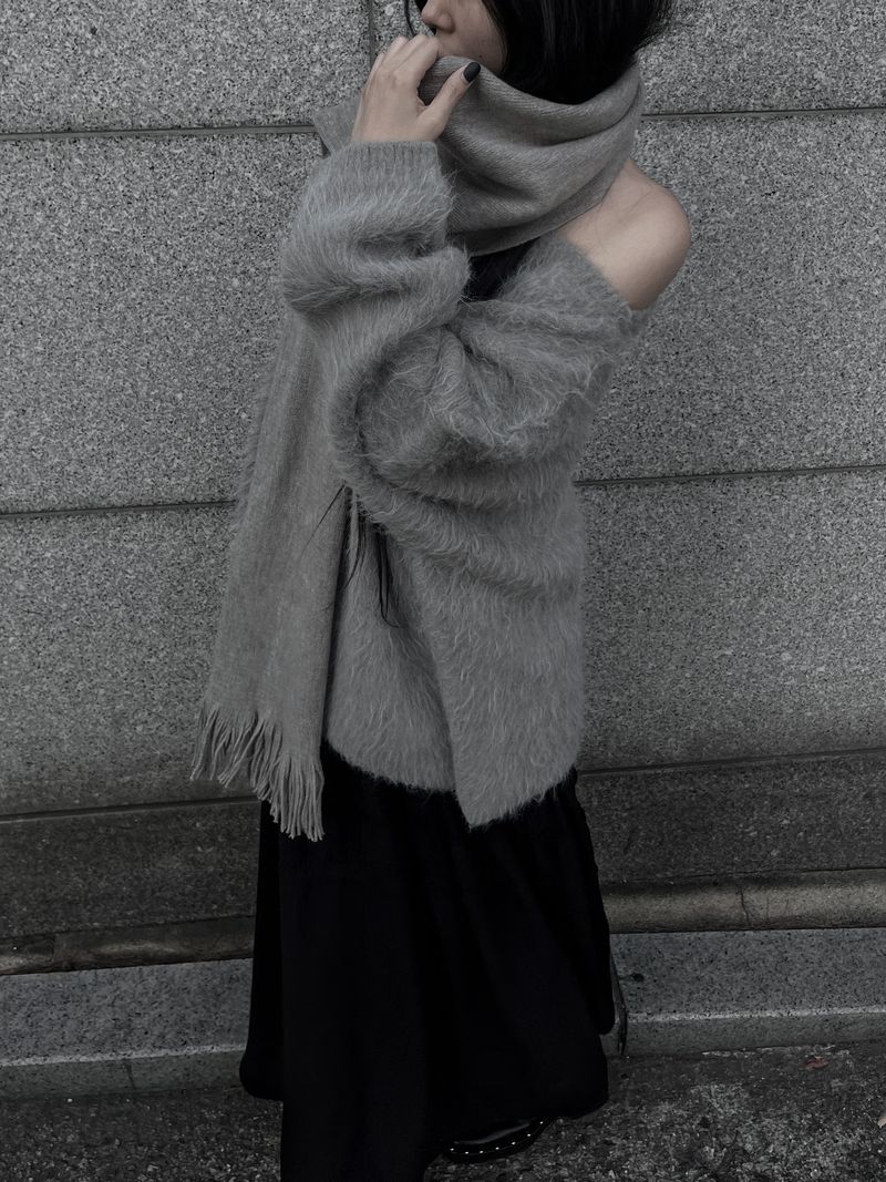 basic soft muffler (2color)