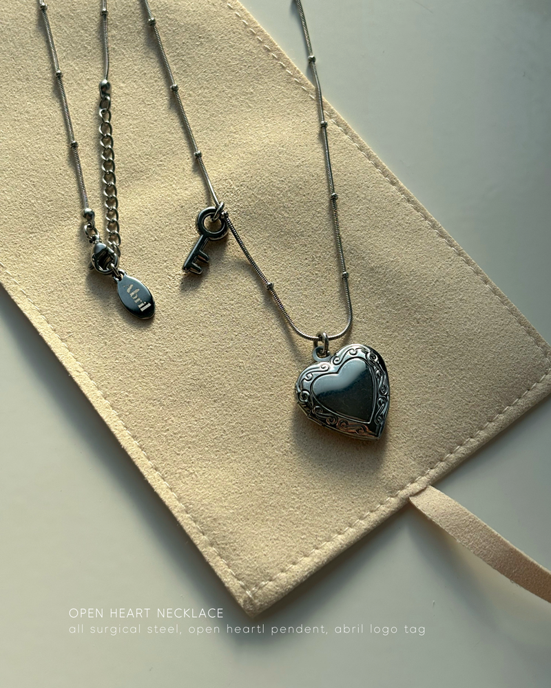 Open Heart Necklace