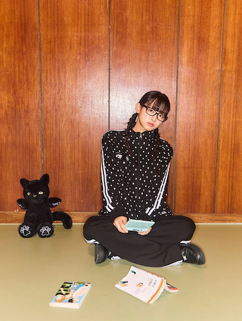 CAT GIRL EYE TRACK JACKET