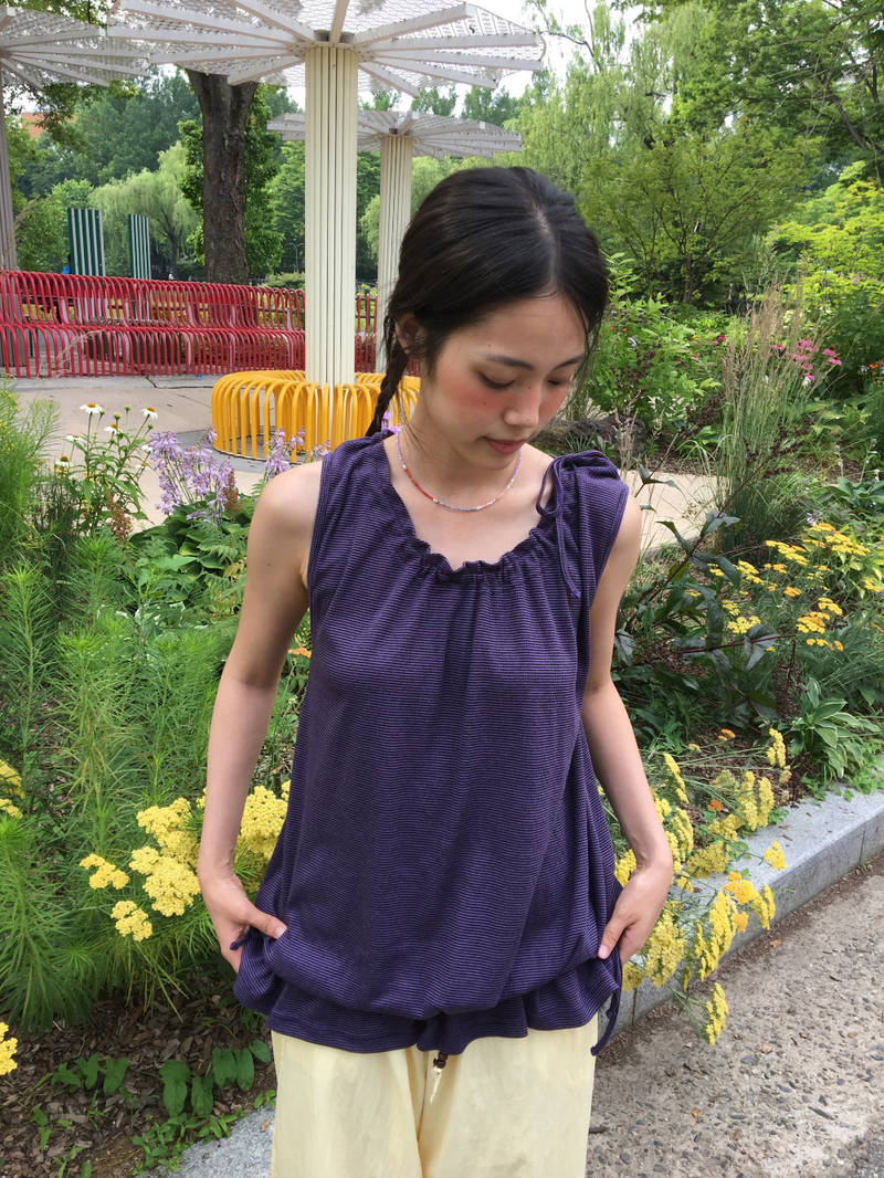 DUGGY（ダギー）の「Waffle string sleeveless top (4color) （Tops）」
