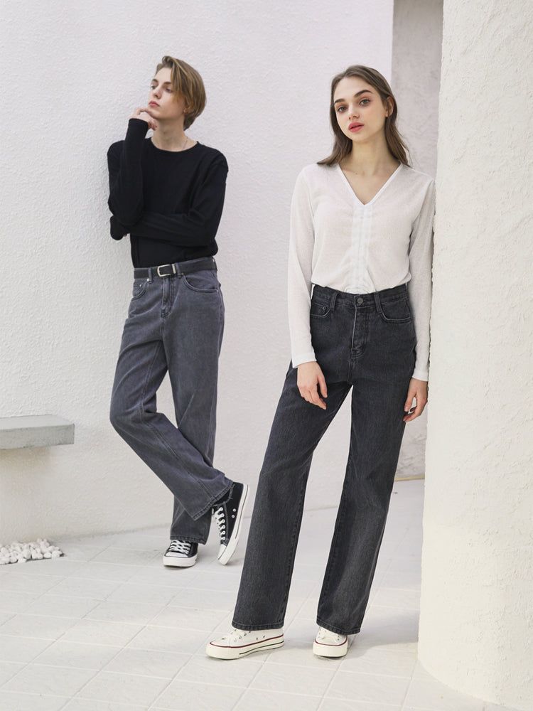 W50 WIDE DENIM PANTS_BLACK