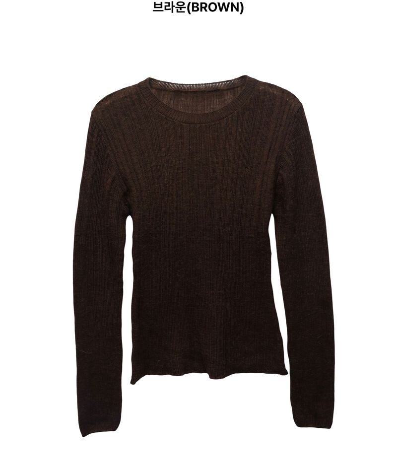 Hera Mohair Knit Long Sleeve
