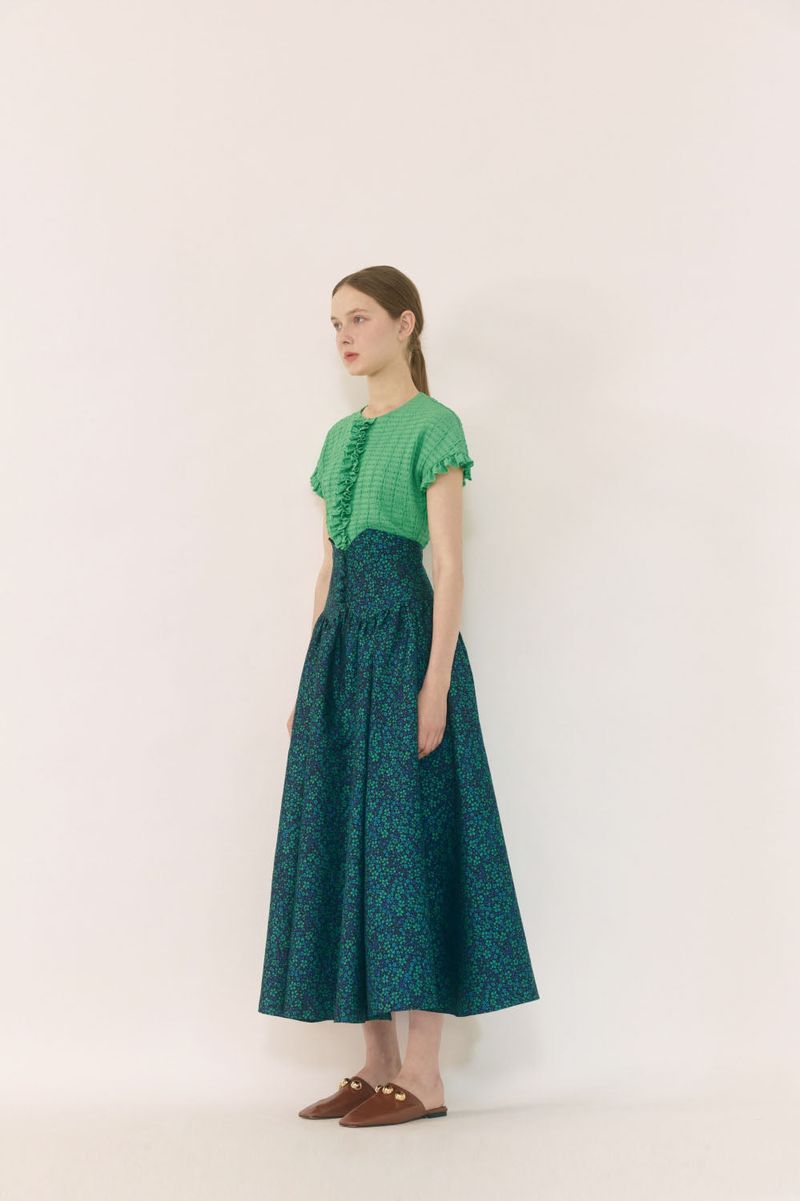 Jacquard skirt