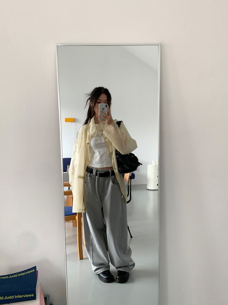 BELT LOOP SWEAT PANTS (2C)