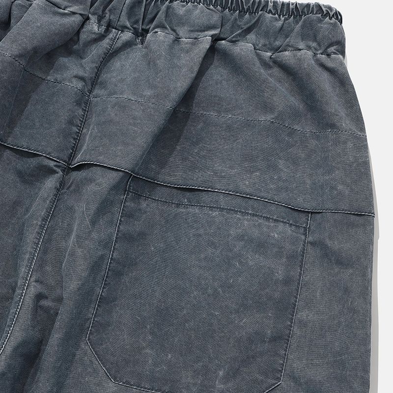 Pigment nylon pants / Dark blue
