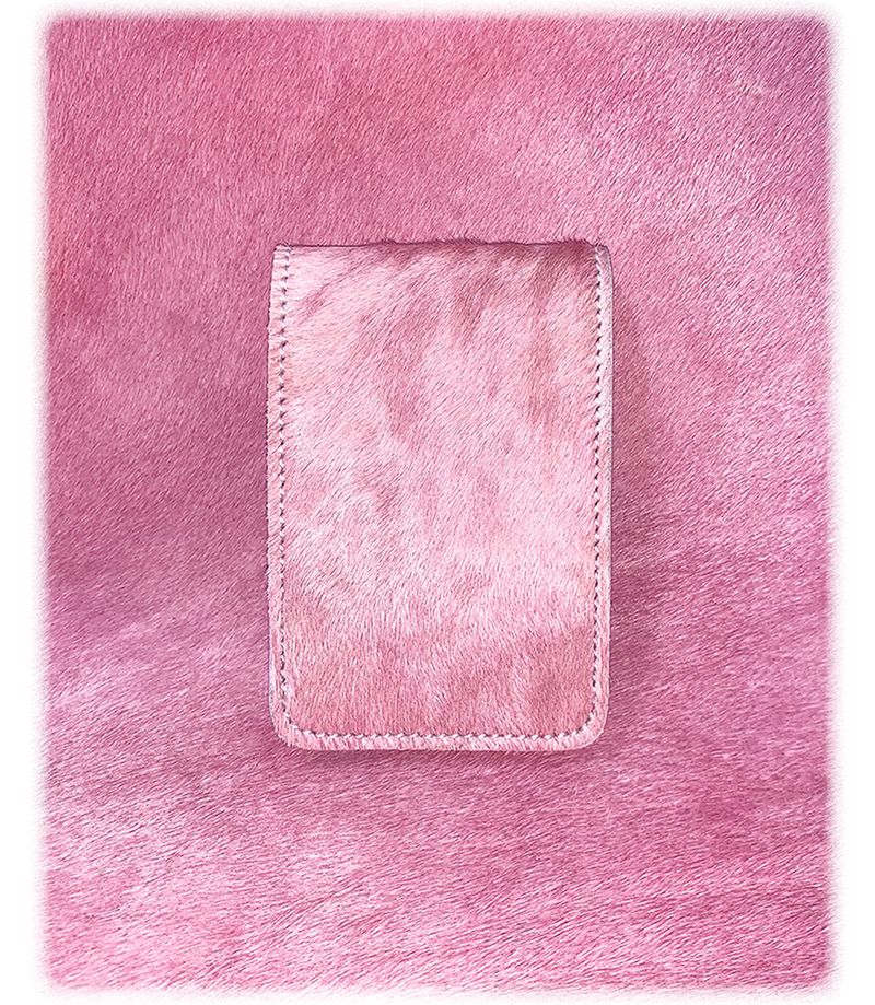 PINK HEART BENTO WALLET (ENAMEL BK)