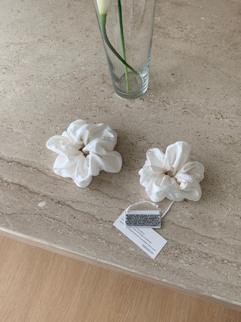 Jacquard Scrunchie – Version 2