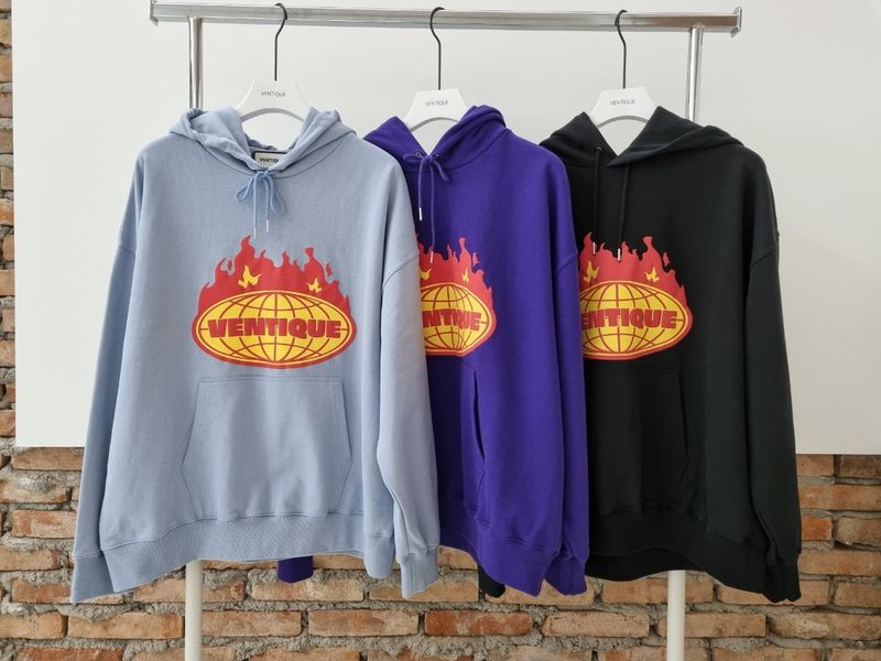VENTIQUE flame Printing hood 3color