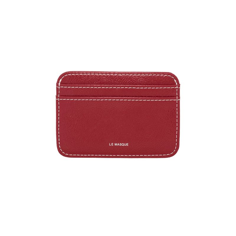 Daisy Slim Mini Transportation Card Wallet Rose