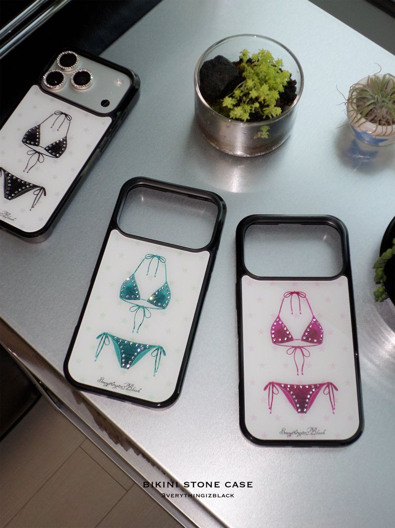 bikini stone case [pink]