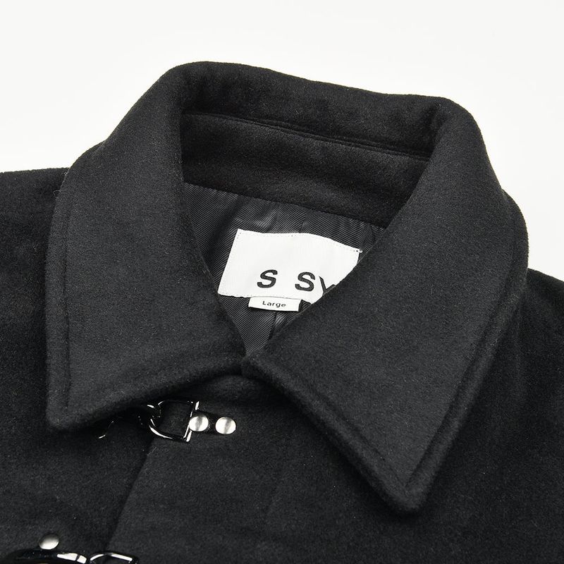 deckhook single mac coat black