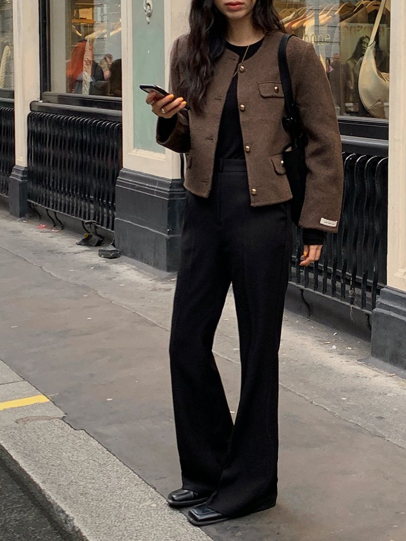 [MADE] Benne wool handmade tweed jacket