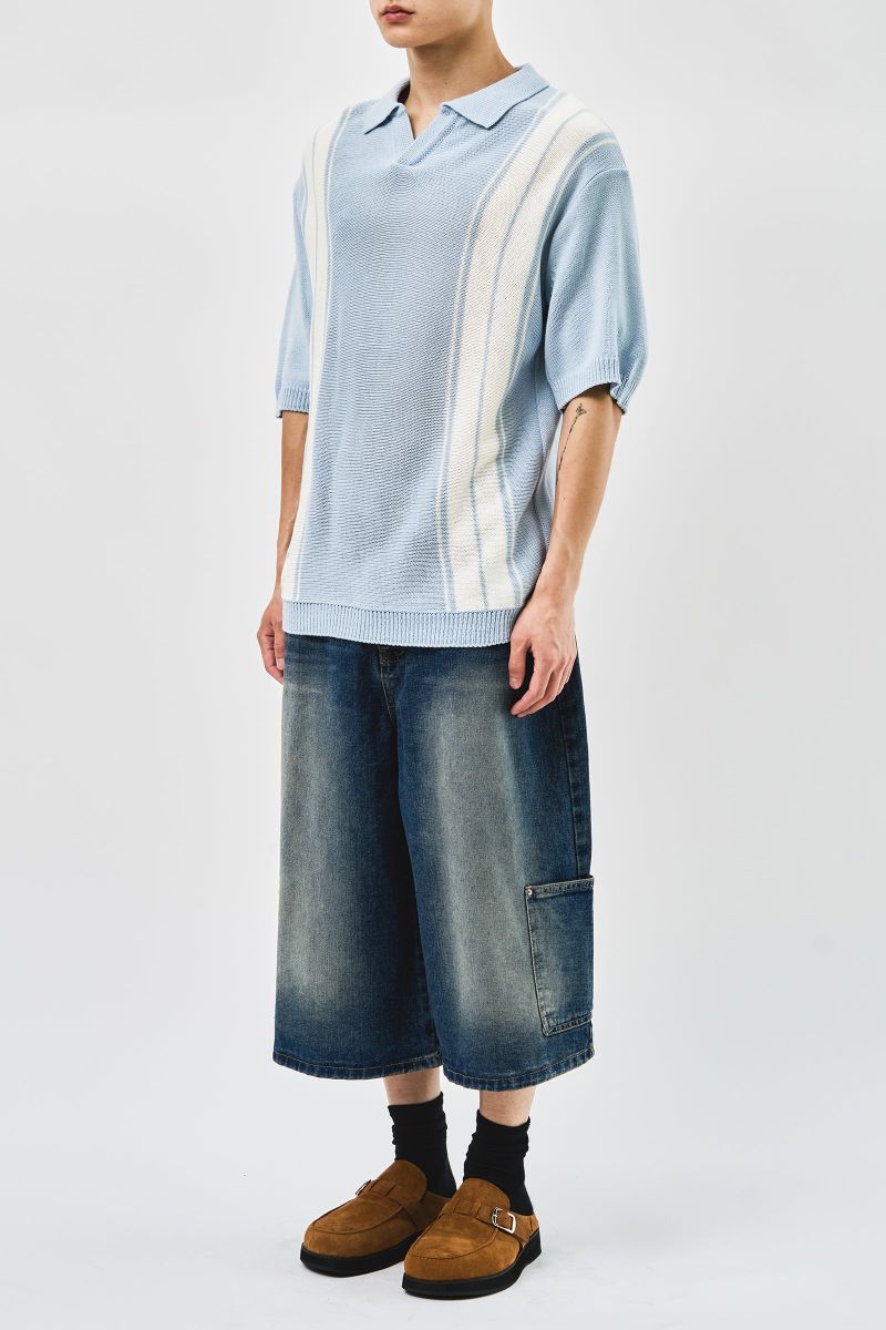 Luna Bermuda Denim (2color)