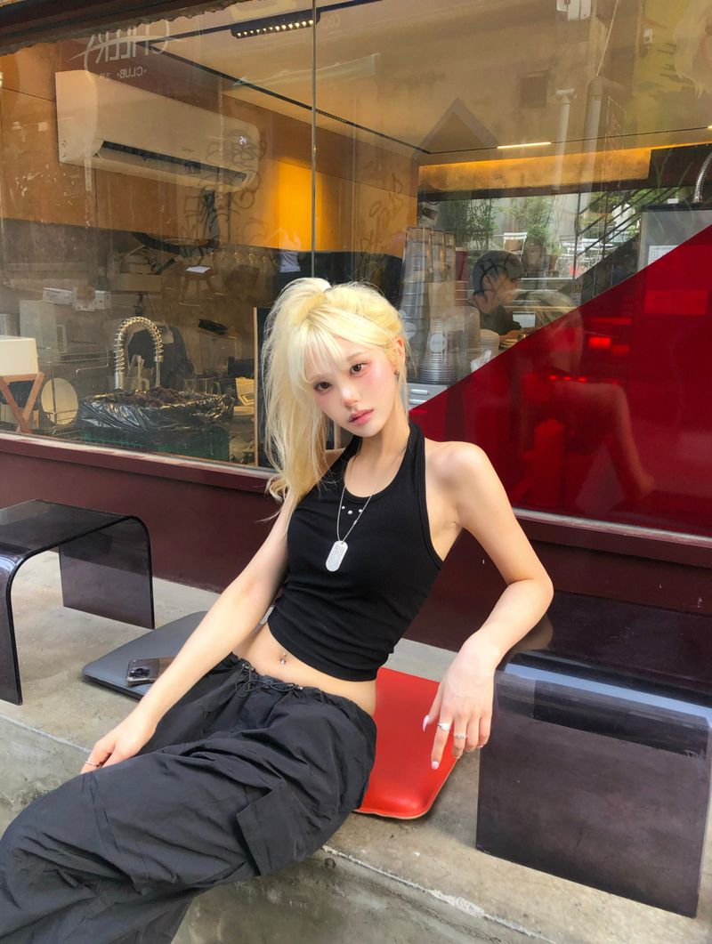 Birthdayeve（バースデーイブ）の「stone halter sleeveless（Tops）」