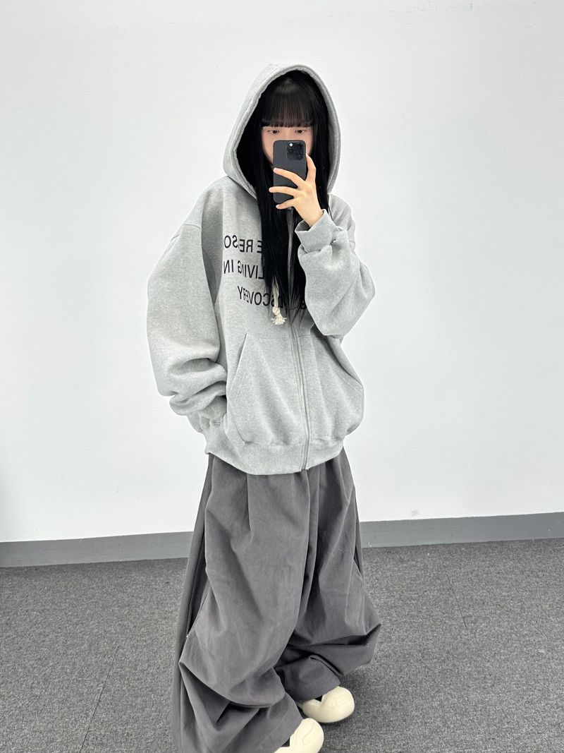 peach big balloon pants
