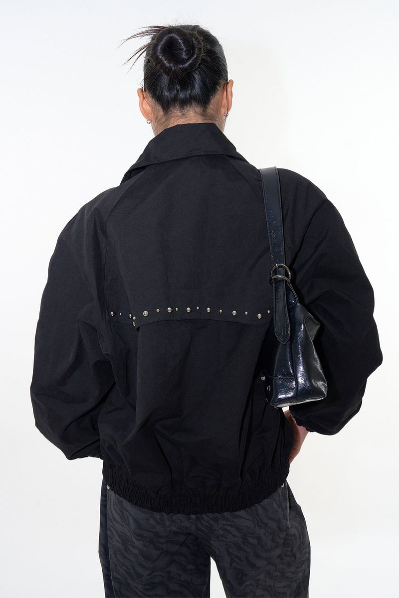 Parts back-stud bomber jacket
