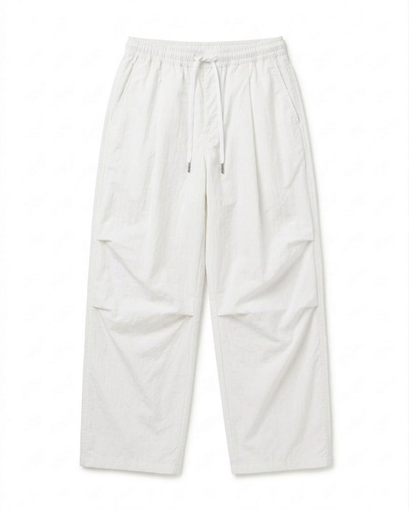 Cool Over Curved Nylon Pants (7c)