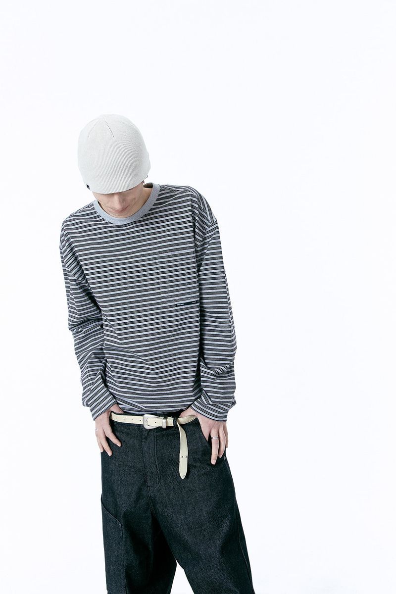 LABEL BEANIE (BEIGE)