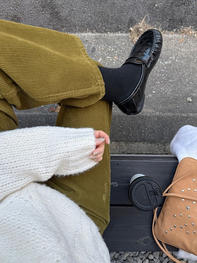 [MADE] MUHR HIGH-NECK CABLE KNIT