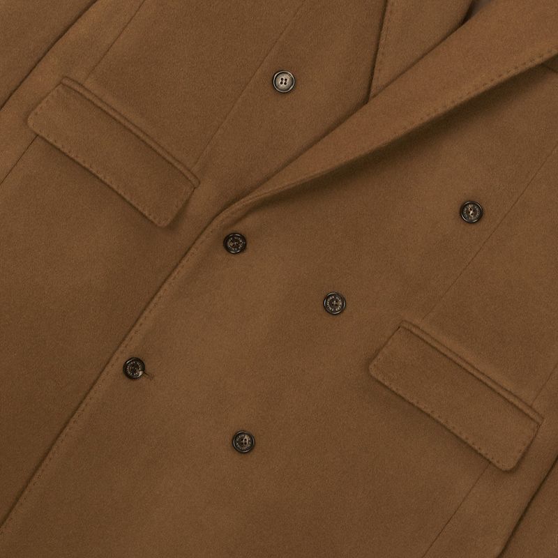[23FW LSD COLLECTION] Cashmere Classic Double-breasted Coat_Camel